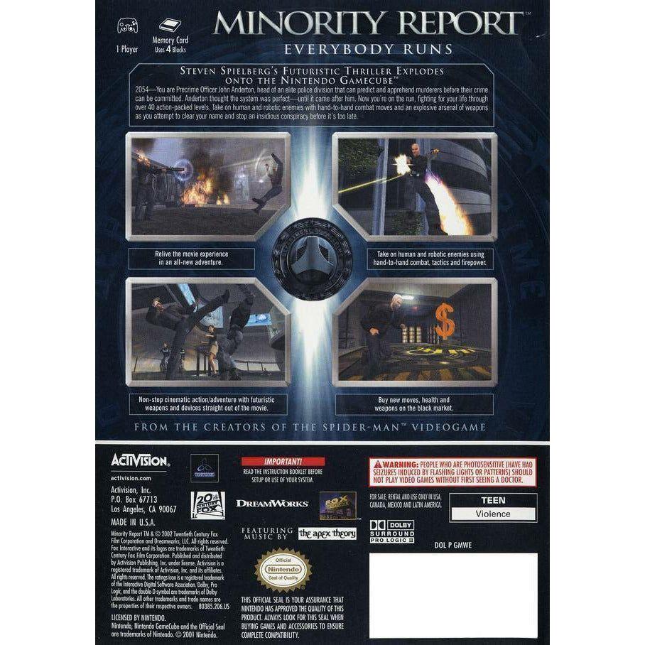 GameCube - Minority Report