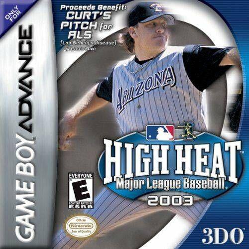 GBA - High Heat Major League Baseball 2003 (Cartridge Only)