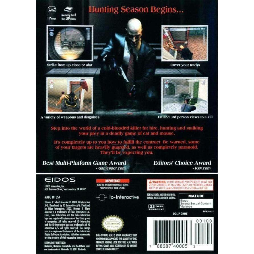 GameCube - Hitman 2 Silent Assassin