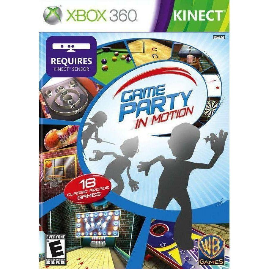 XBOX 360 - Game Party in Motion (couverture imprimée)
