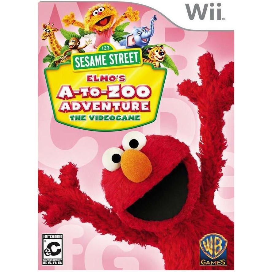 Wii - Sesame Street Elmo's A-to-Zoo Adventure (Game Only)