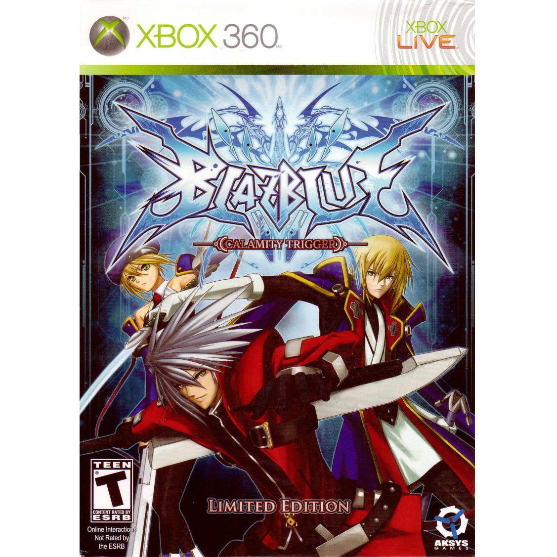 XBOX 360 - Blazblue Calamity Trigger Édition Limitée