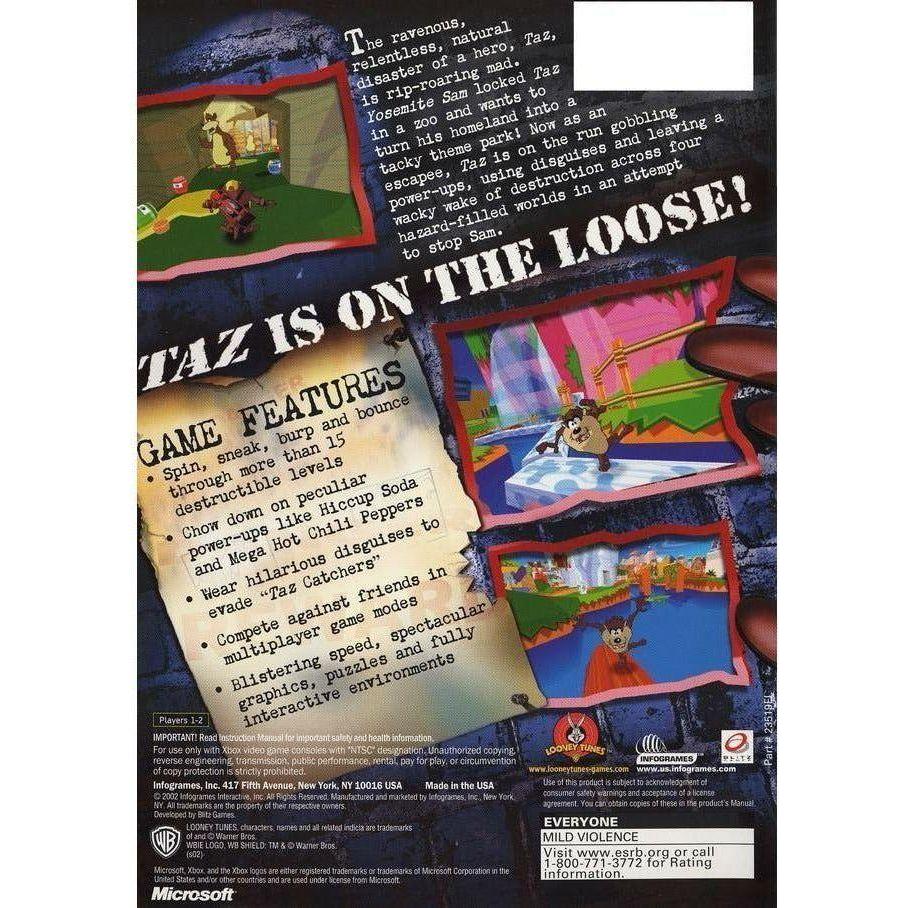 Xbox - Taz recherché