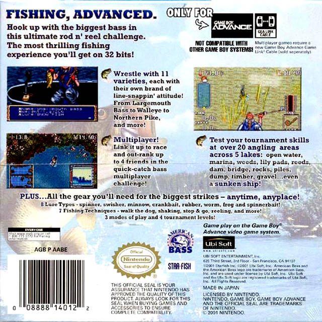 GBA - American Bass Challenge (Cartridge Only)