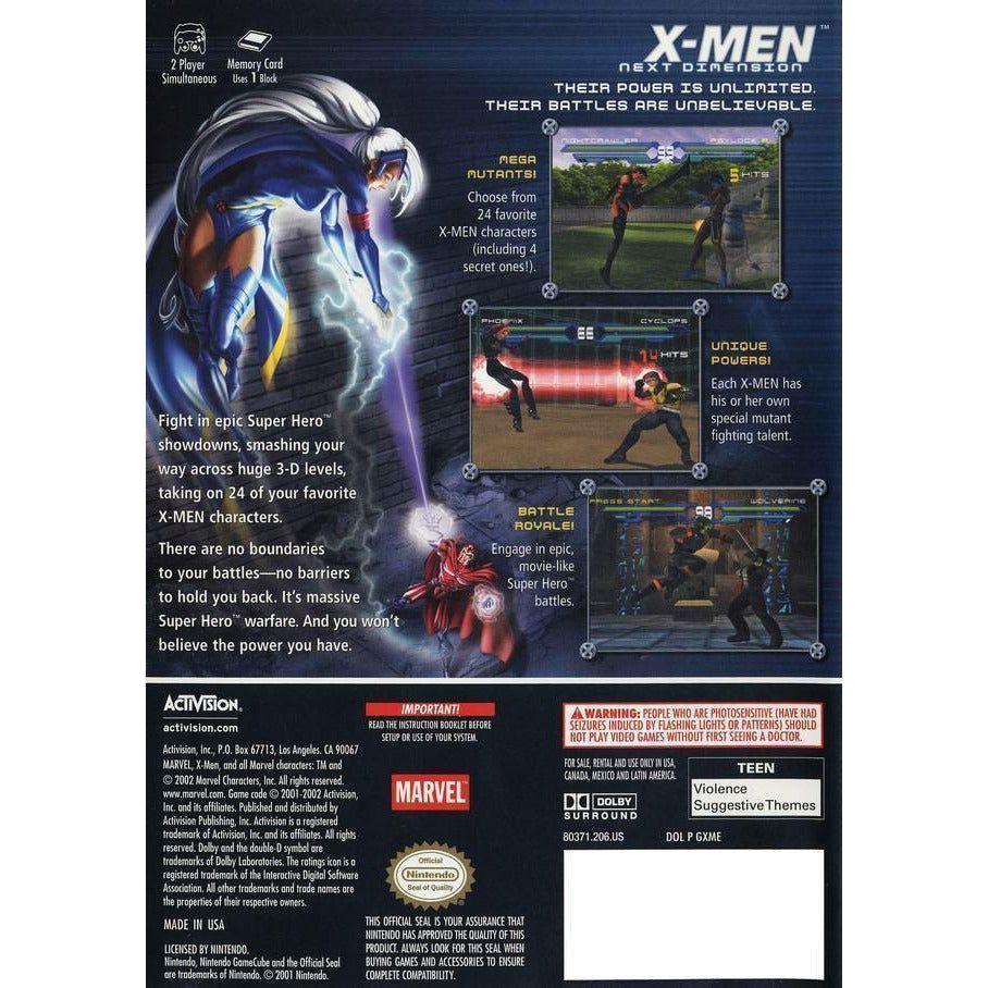 GameCube - X-Men prochaine dimension