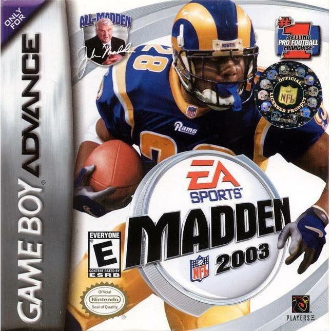 GBA - Madden NFL 2003 (cartouche uniquement)