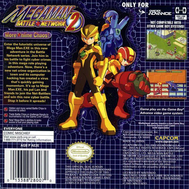 GBA - Mega Man Battle Network 2 (Cartridge Only)