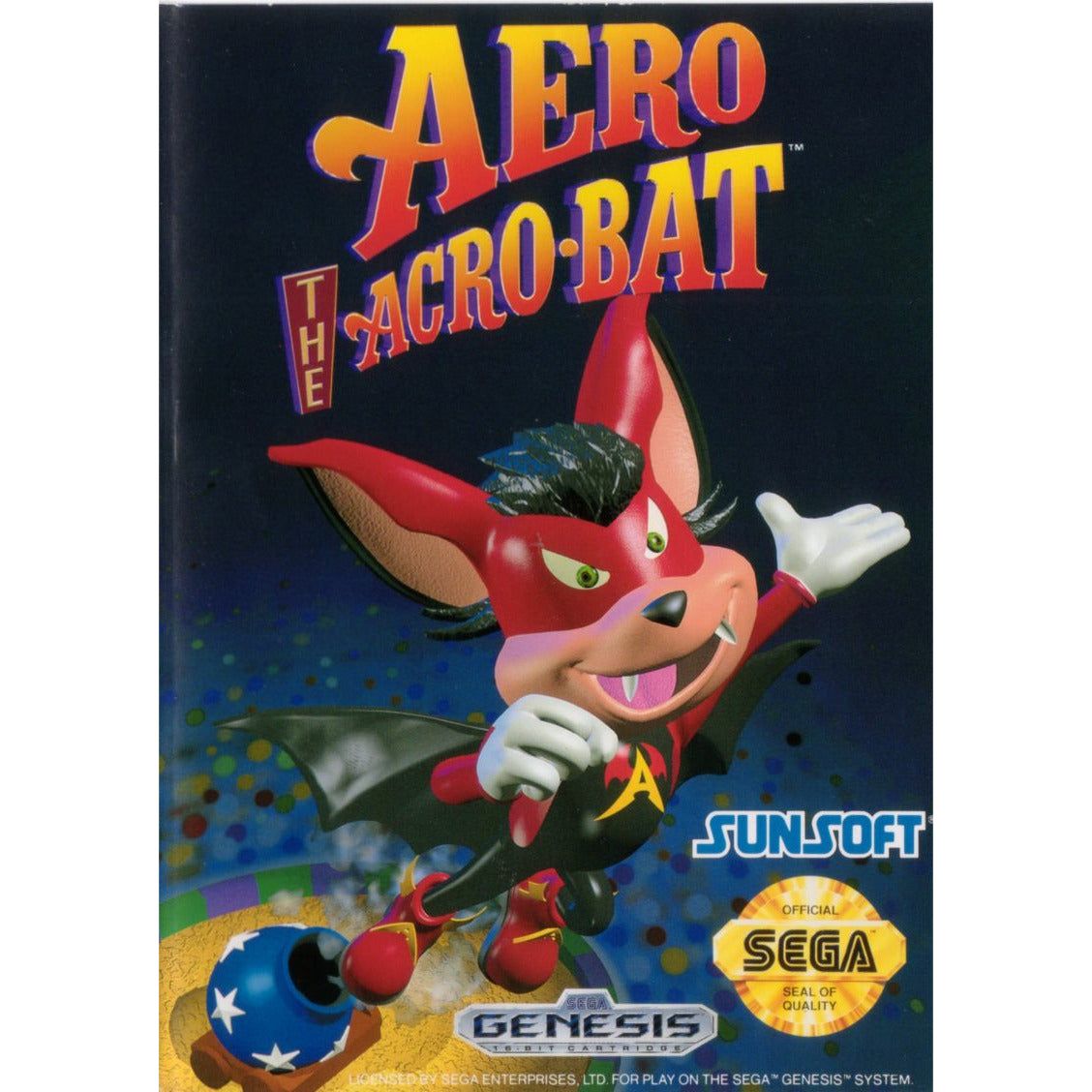 Genesis - Aero The Acro-Bat (In Case)