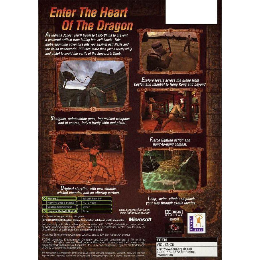 XBOX - Indiana Jones and the Emperor's Tomb