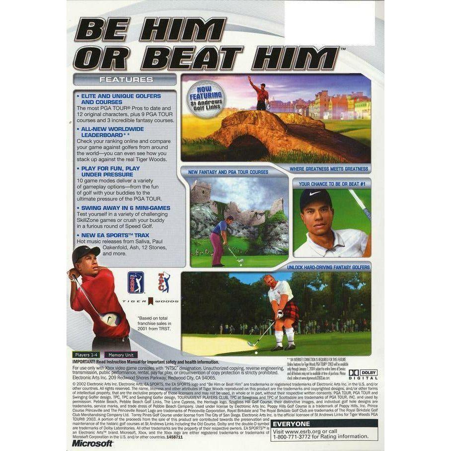 XBOX - Tiger Woods PGA Tour 2003