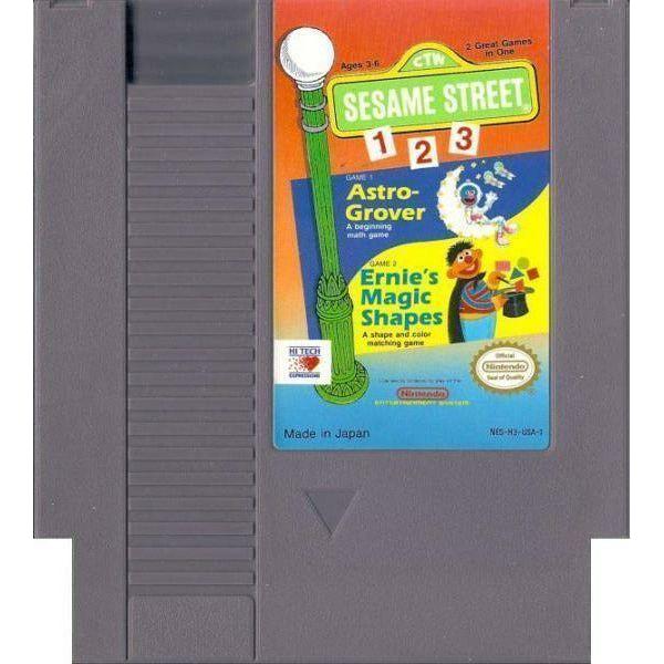 NES - Sesame Street 1 2 3 (cartouche uniquement)