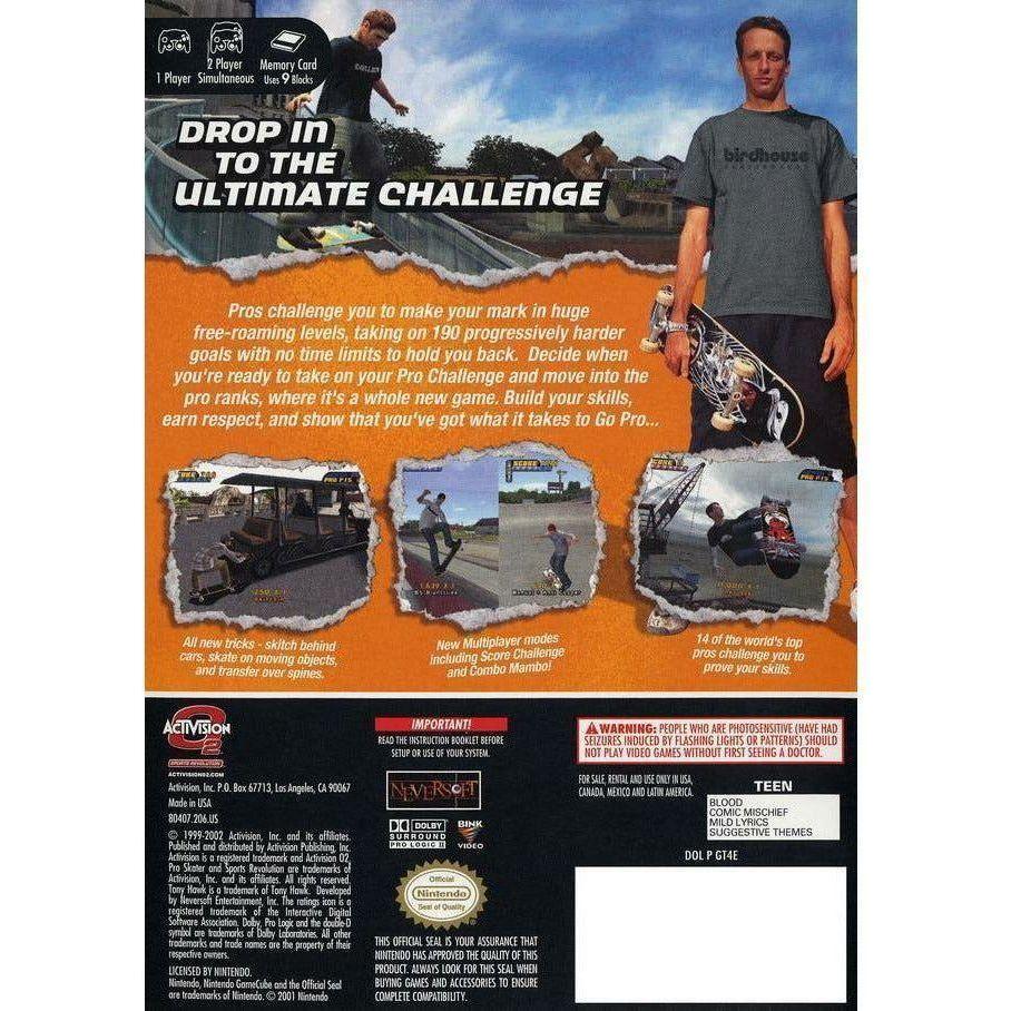 GameCube - Tony Hawk's Pro Skater 4