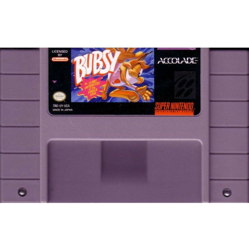 SNES - Bubsy In : Rencontres de griffes du genre à fourrure (cartouche uniquement)