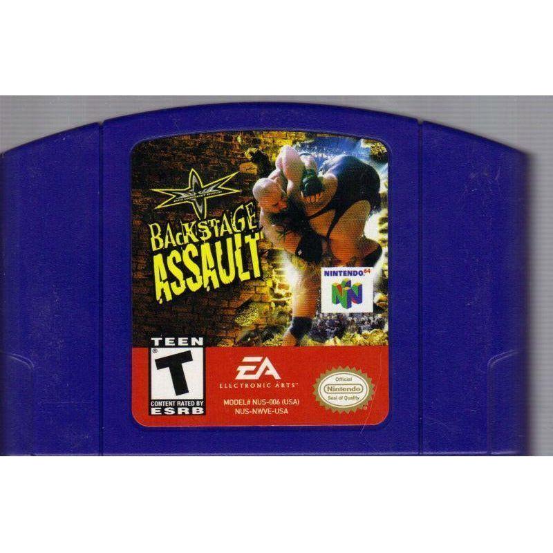 N64 – Assaut dans les coulisses de la WCW (cartouche uniquement)