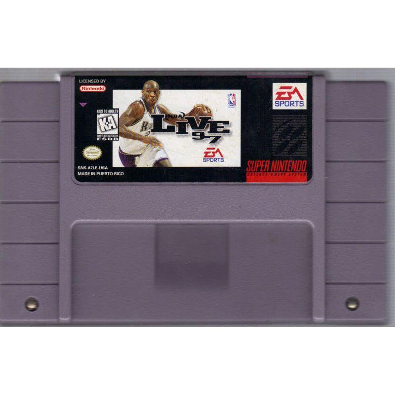 Nintendo Entertainment Nba Live 97 Super Nintendo SNES NBA Live 97