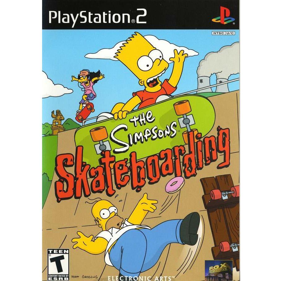 PS2 - The Simpsons Skateboarding
