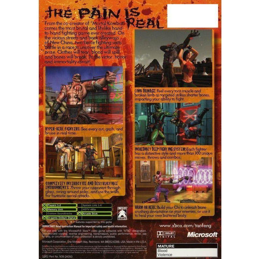 XBOX - Tao Feng Fist Of The Lotus