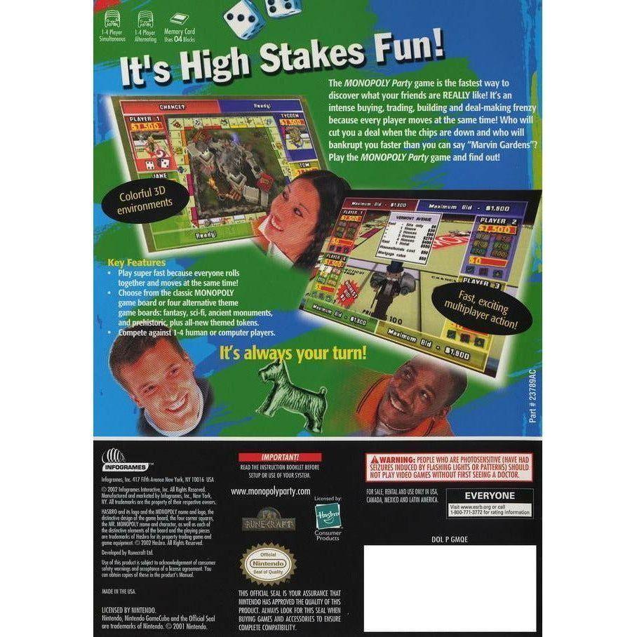 GameCube - Monopoly Party