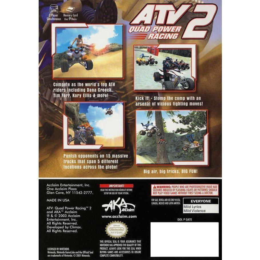 GameCube - ATV Quad Power Racing 2