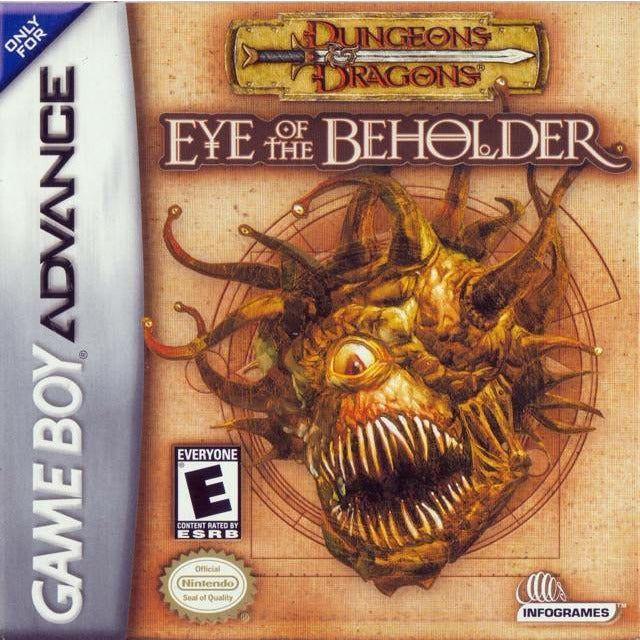 GBA - Donjons & Dragons Eye of the Beholder (cartouche uniquement)