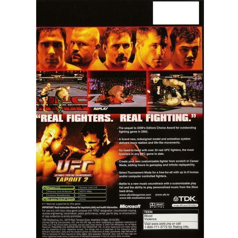 XBOX - UFC - Ultimate Fighting Championship Tapout 2