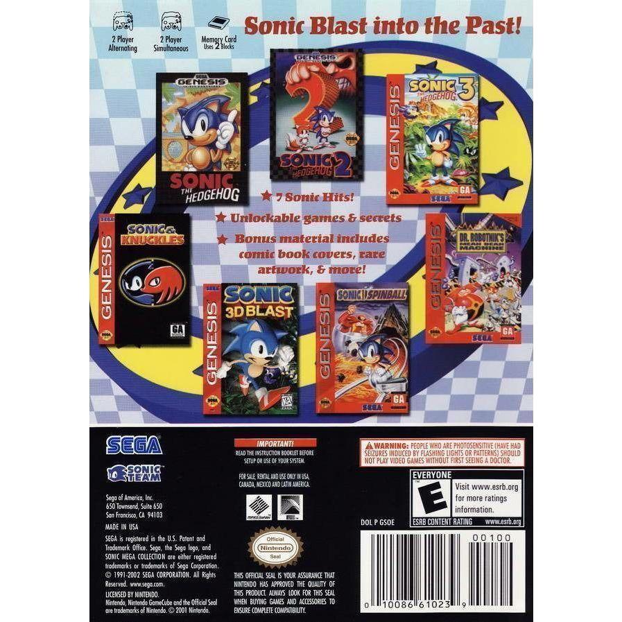 GameCube - Sonic Mega Collection