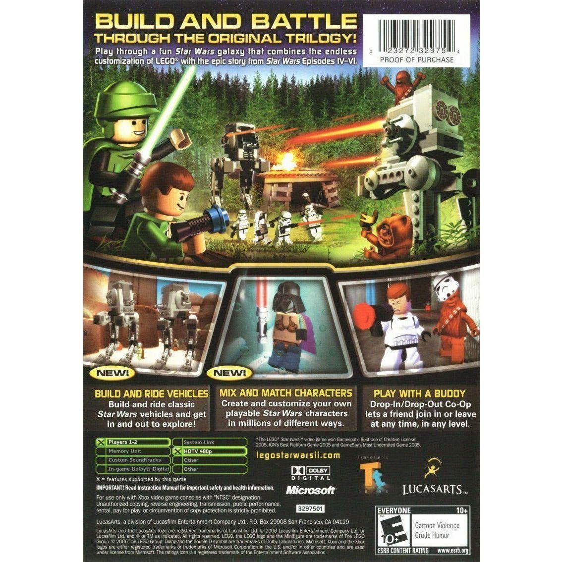 XBOX - Lego Star Wars II La trilogie originale (Hits Platine) (Scellé)