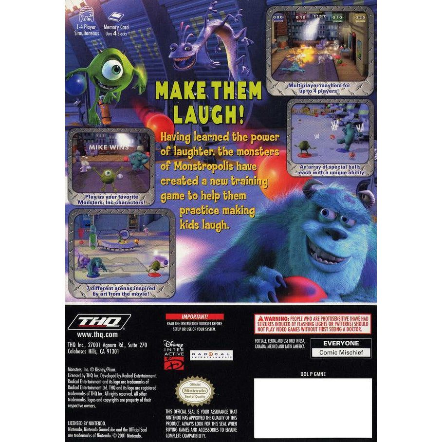 GameCube - Monsters Inc. Scream Arena