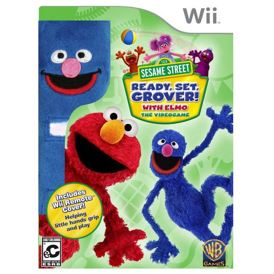 Wii - Sesame Street Ready, Set, Grover With Elmo