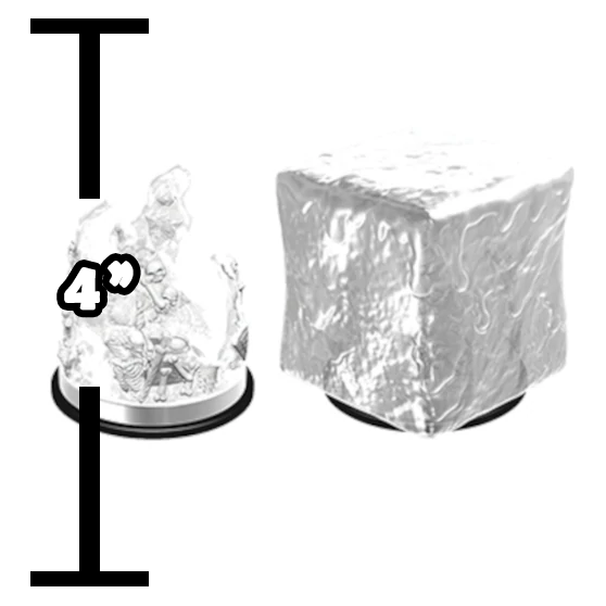 D&D - Minis - Nolzurs Marvelous Miniatures - Gelatinous Cube