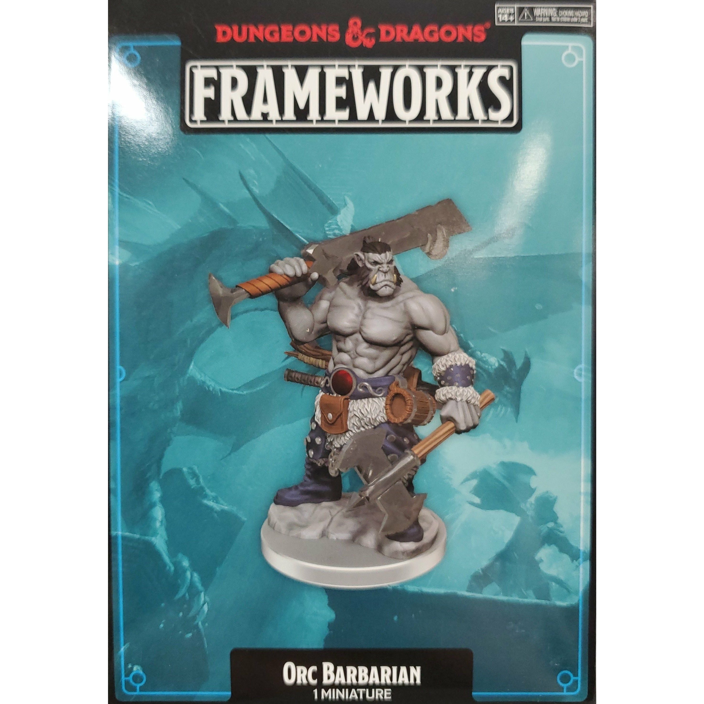 Dungeons & Dragons Frameworks - Orc Male Barbarian