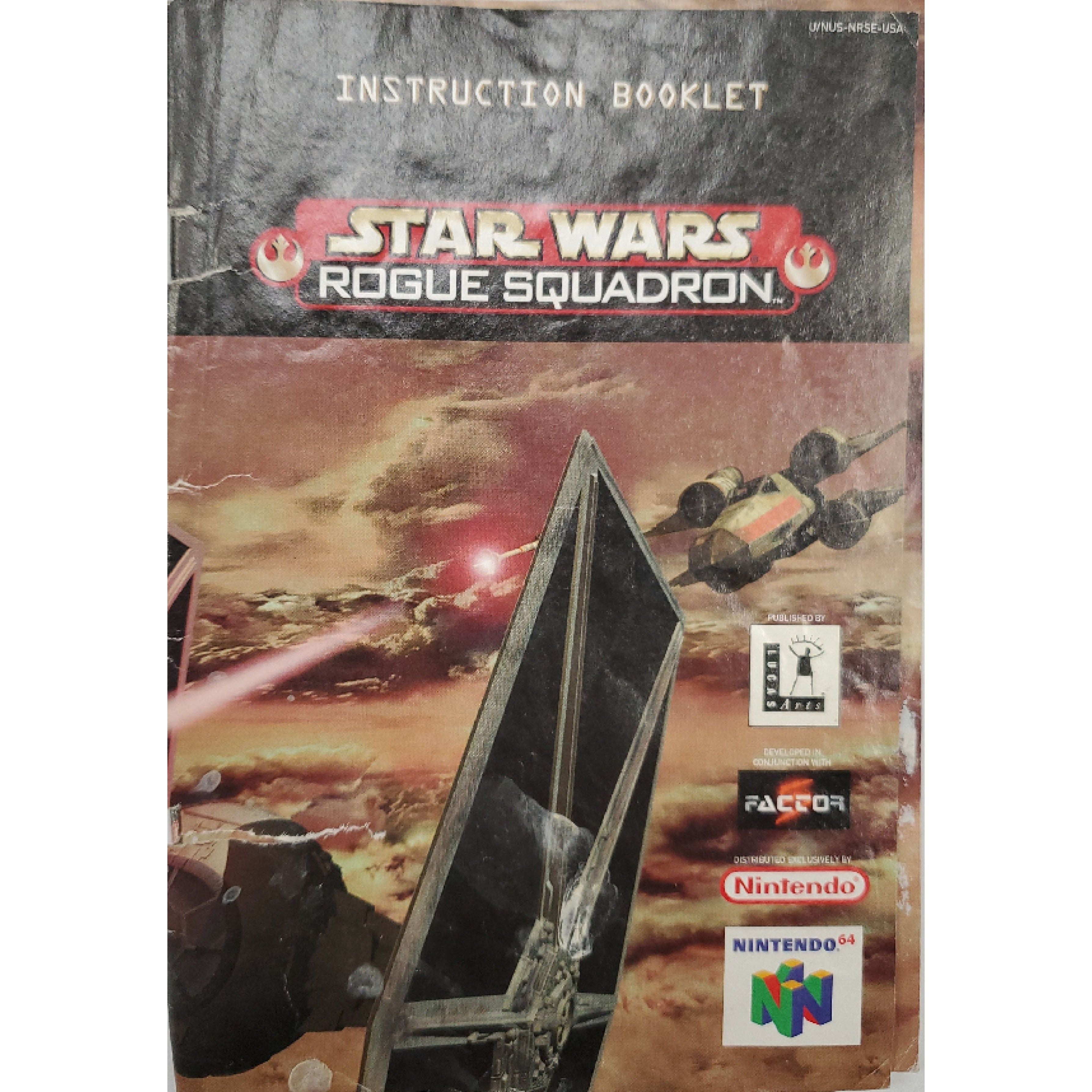 N64 - Star Wars Rogue Squadron (Rough Manual)
