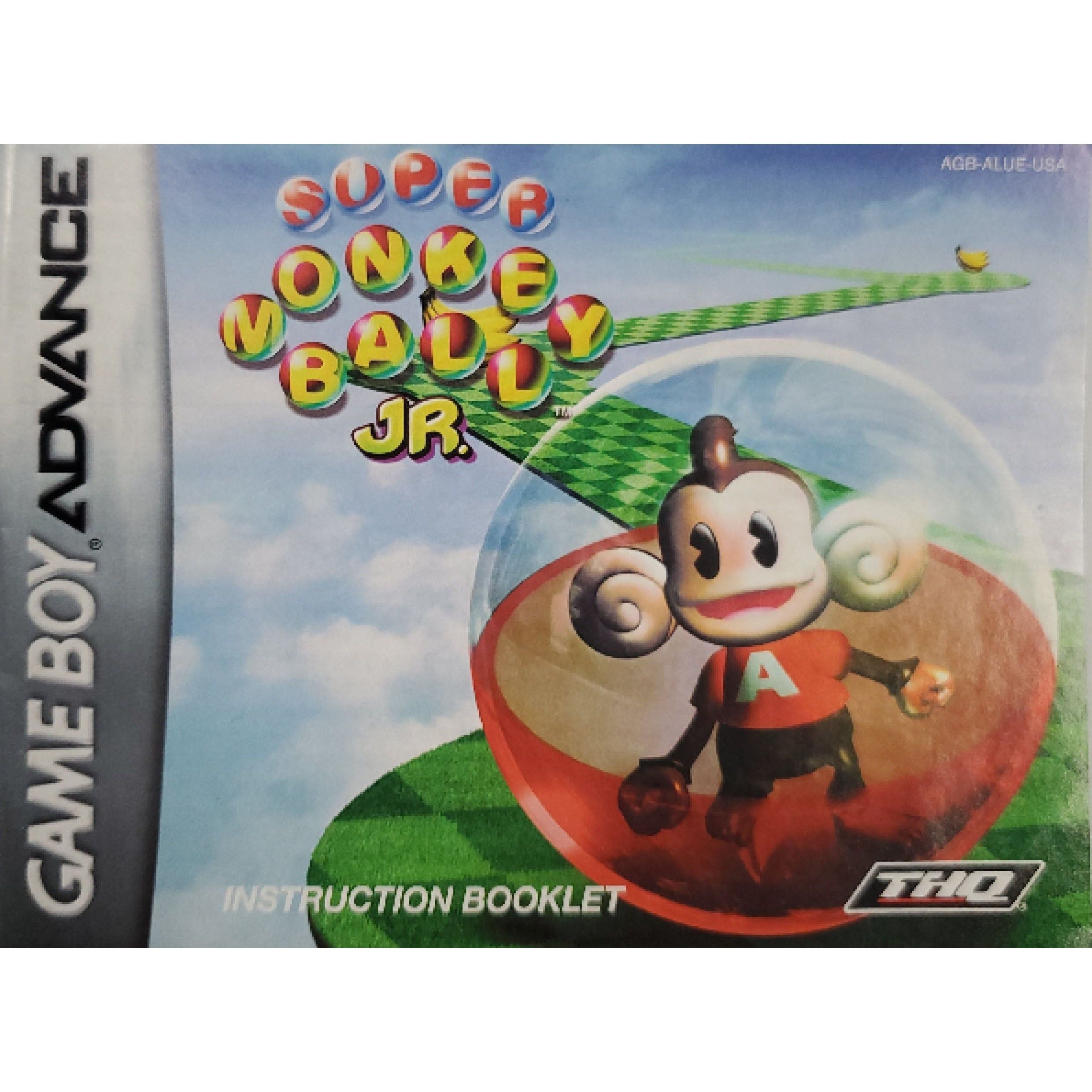 GBA - Super Monkey Ball Jr (Manual)