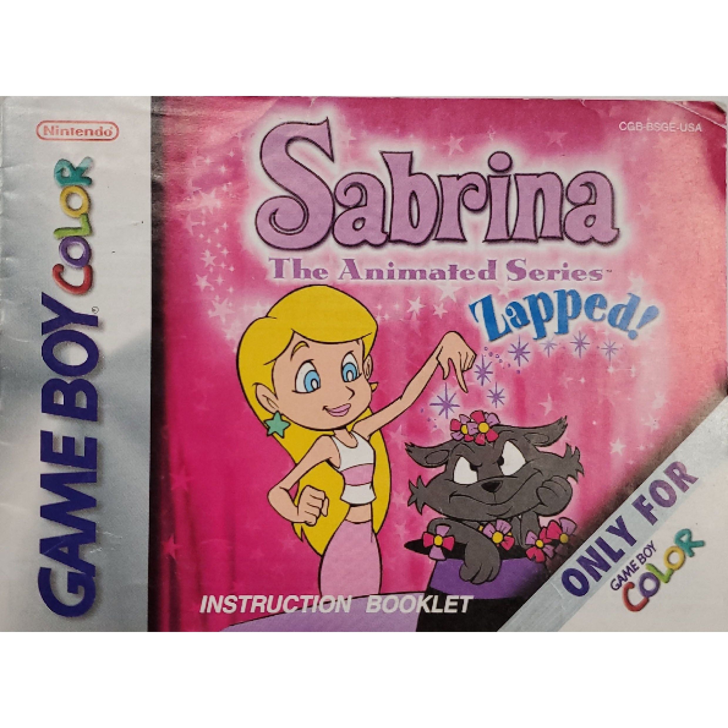GBC - Sabrina The Animated Series Zapped (Manual)