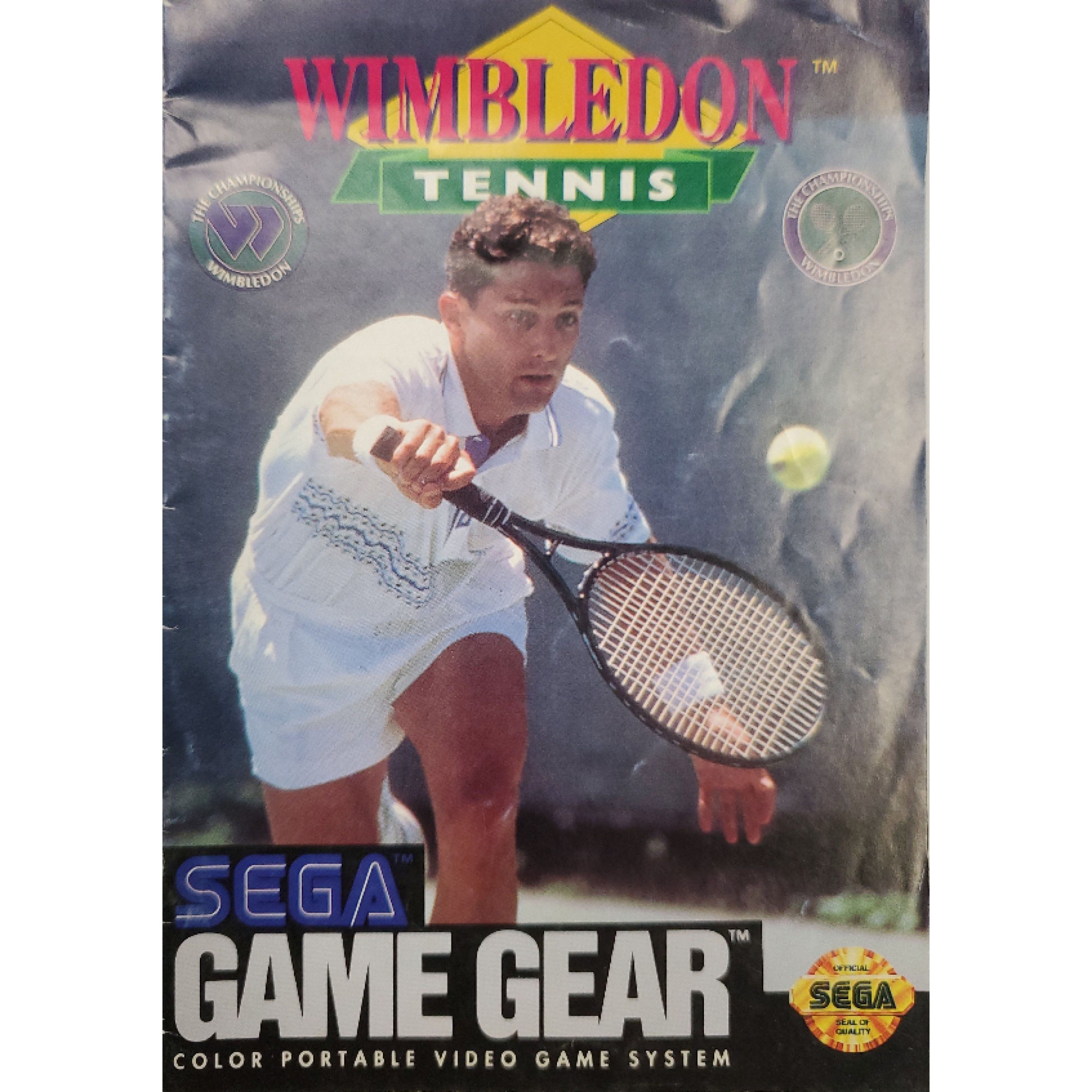 GameGear - Wimbledon Tennis (Manual)