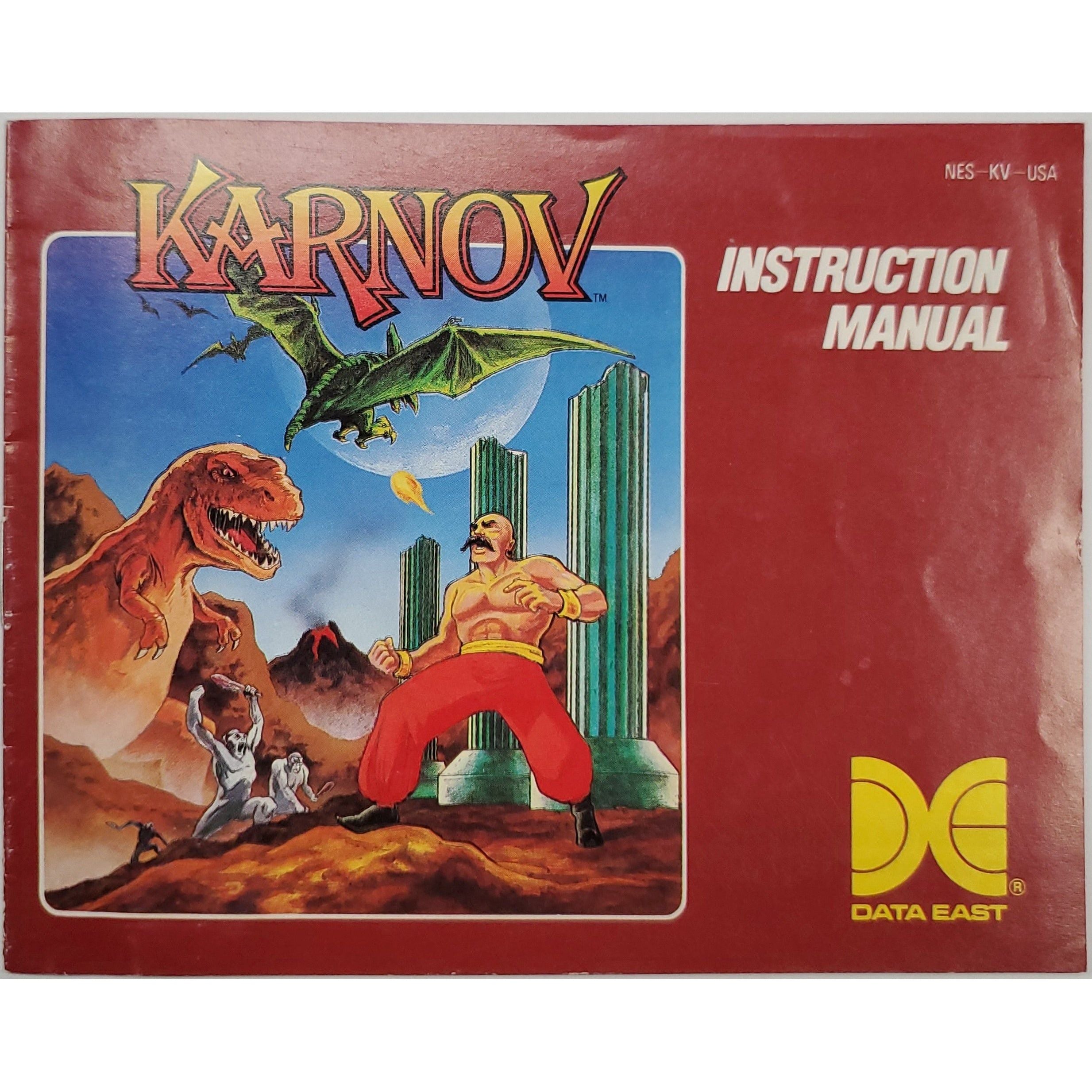NES Karnov Manual NES Karnov Manual