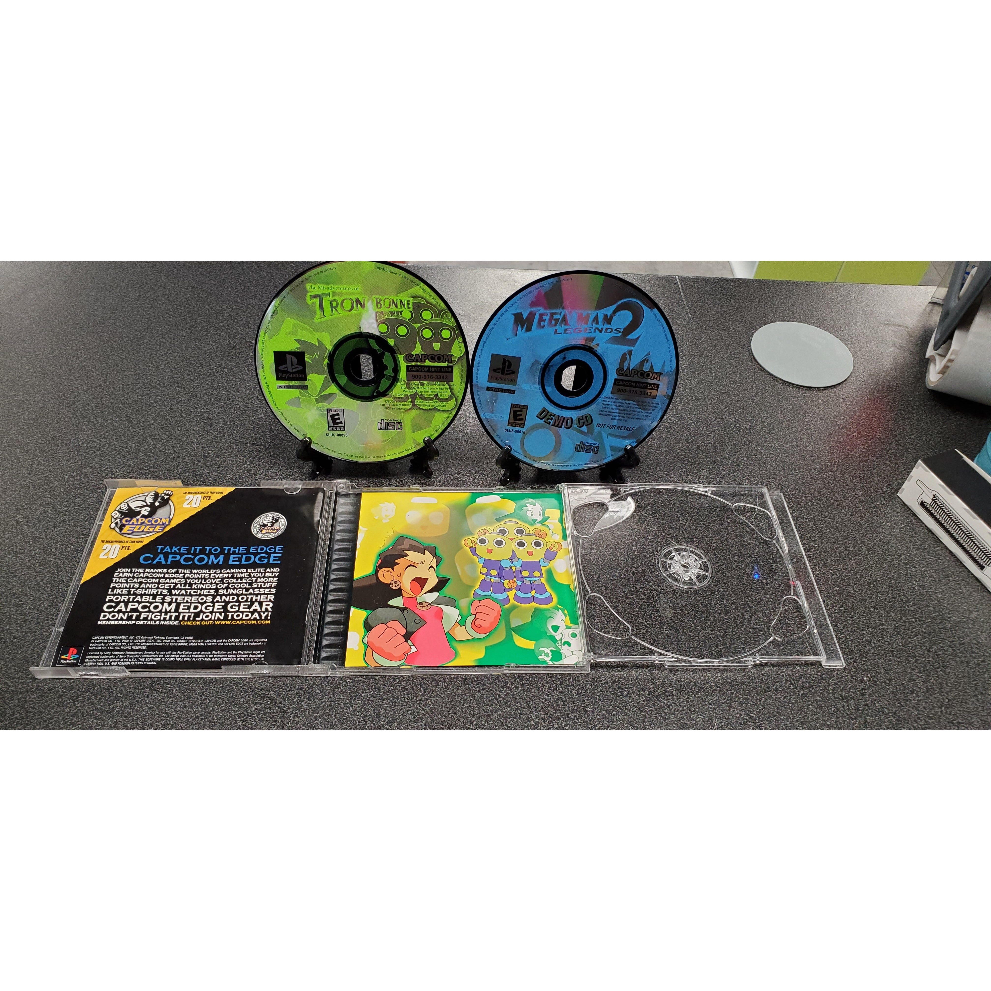 PS1 - Les Mésaventures de Tron Bonne (Avec Manuel / Démo Mega Man Legends 2)