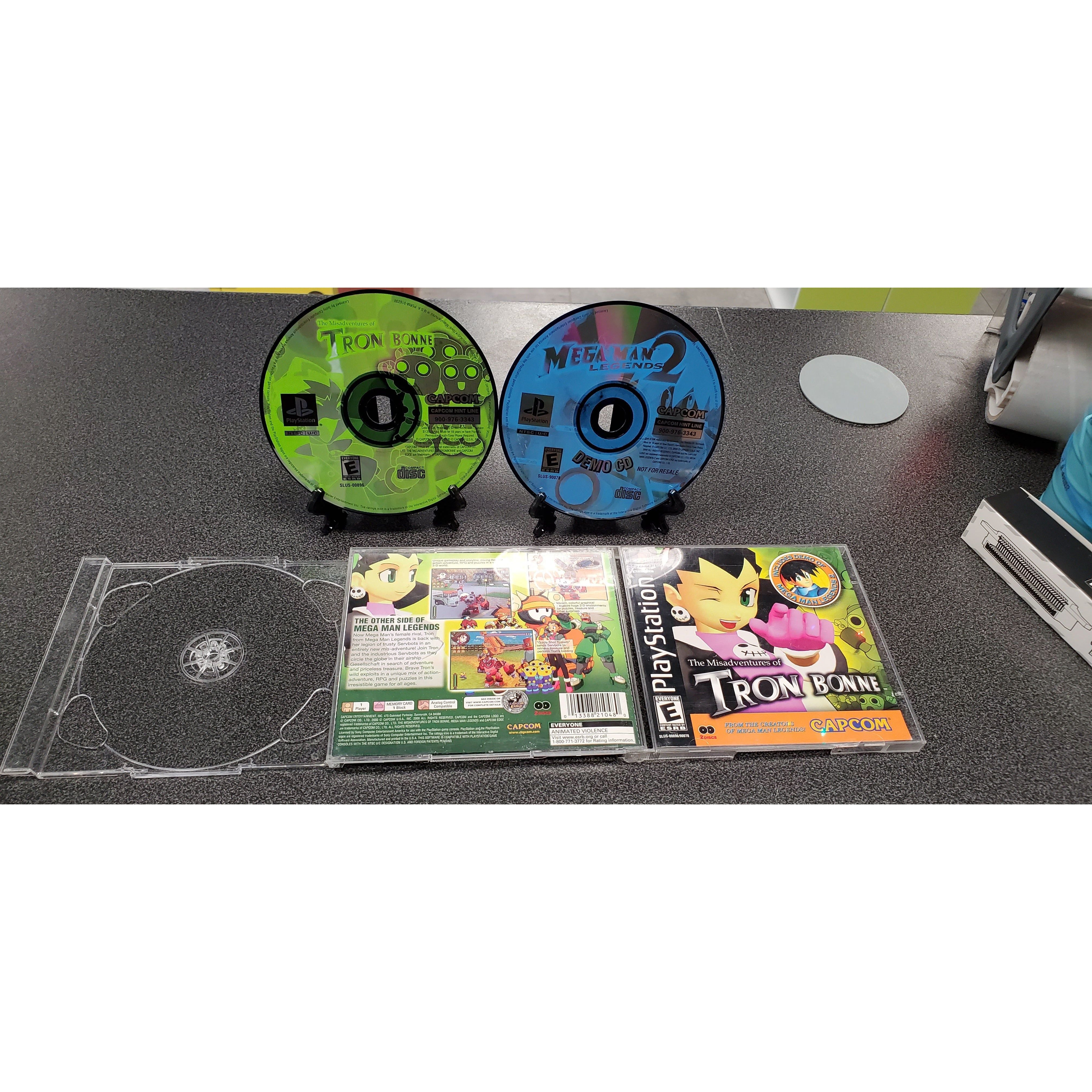 PS1 - Les Mésaventures de Tron Bonne (Avec Manuel / Démo Mega Man Legends 2)