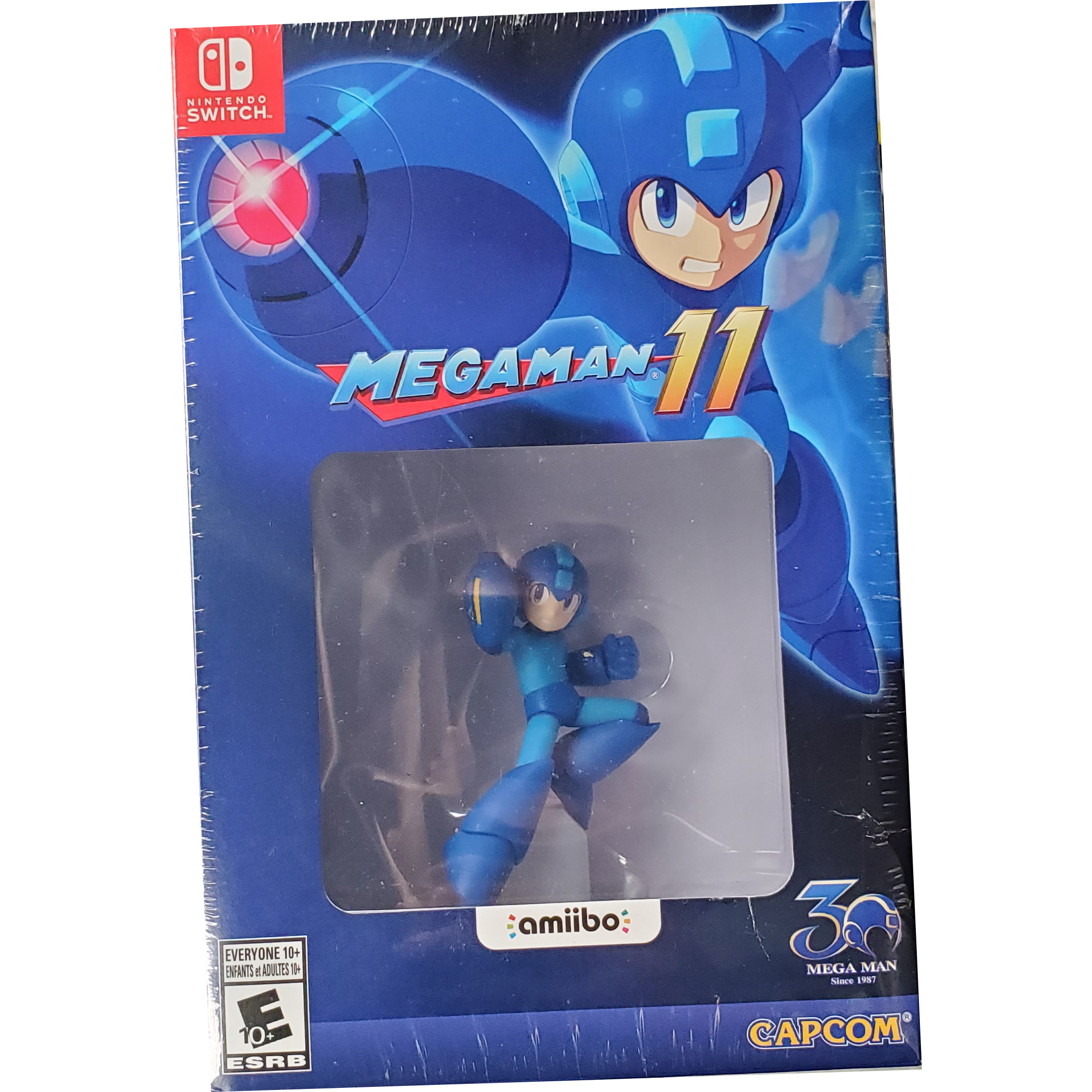 Switch - Mega Man 11 Amiibo Bundle (Sealed / Minor Dents)