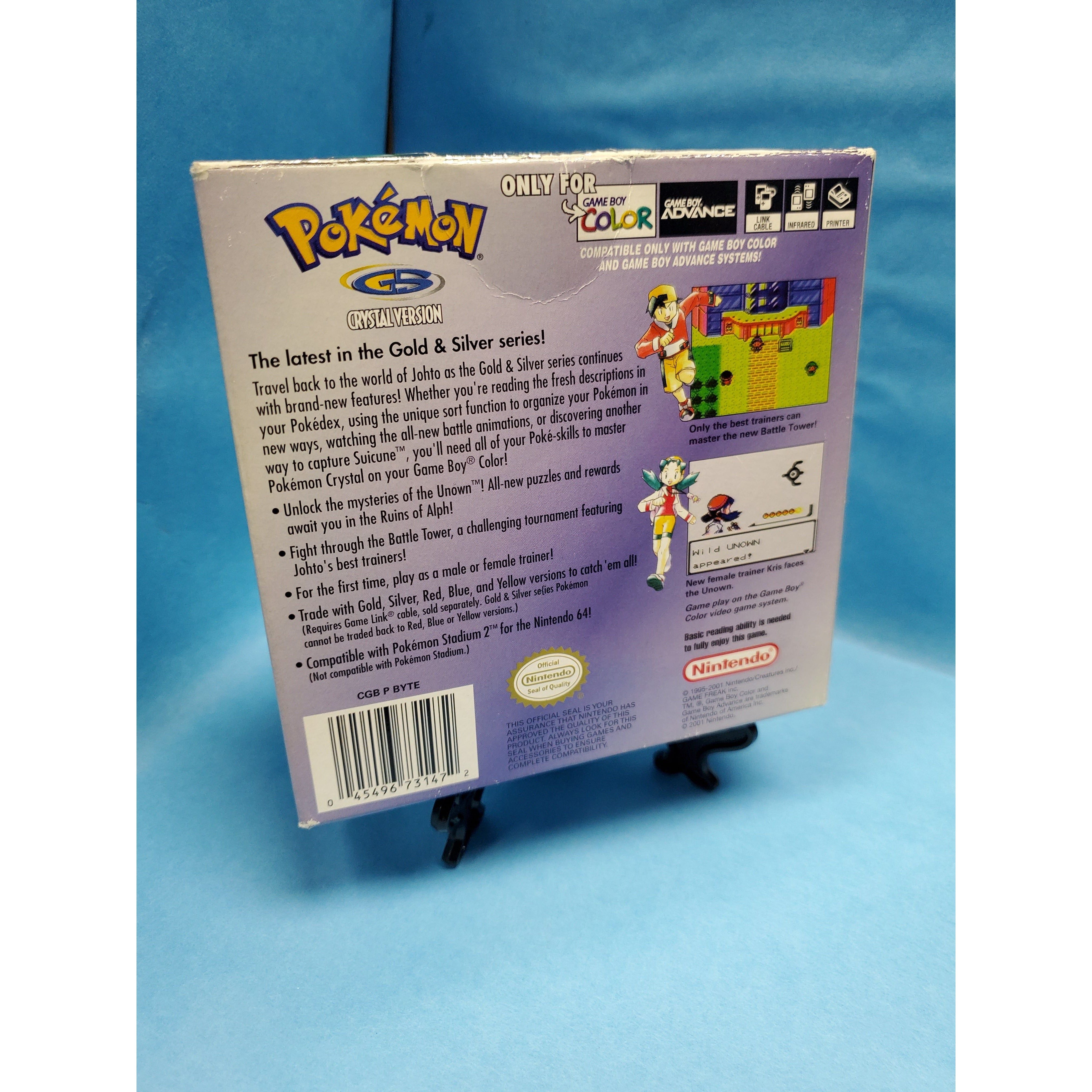 GBC - Pokemon Crystal (Complete in Box)
