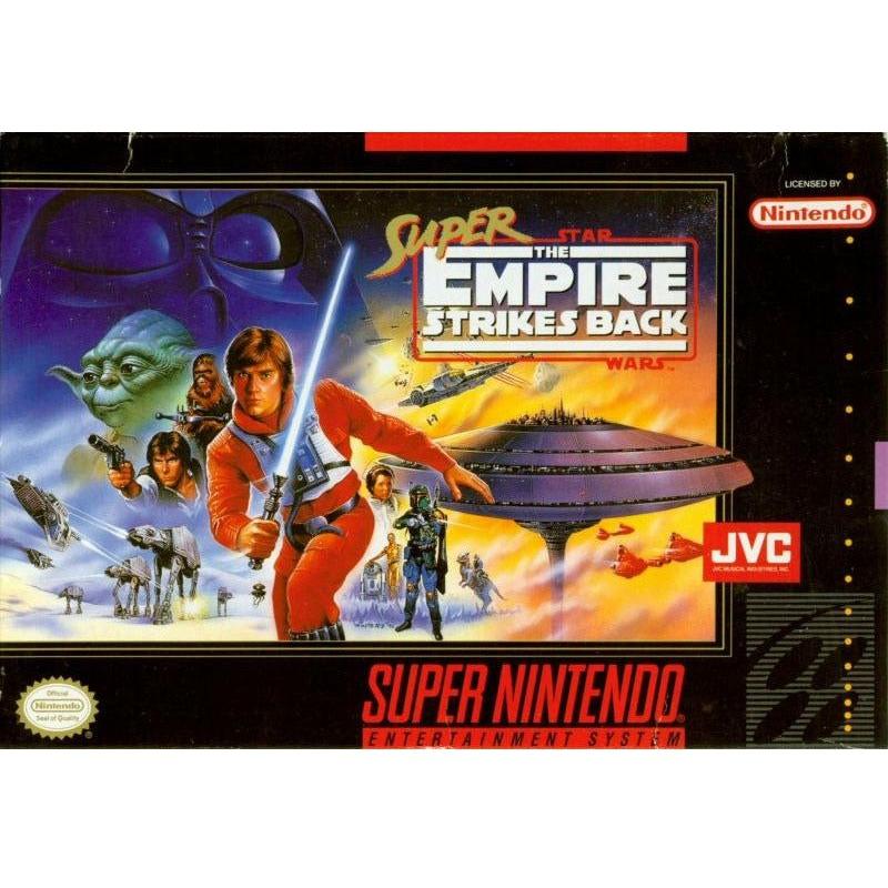 SNES - Super Star Wars The Empire Strikes Back (Complete in Box)
