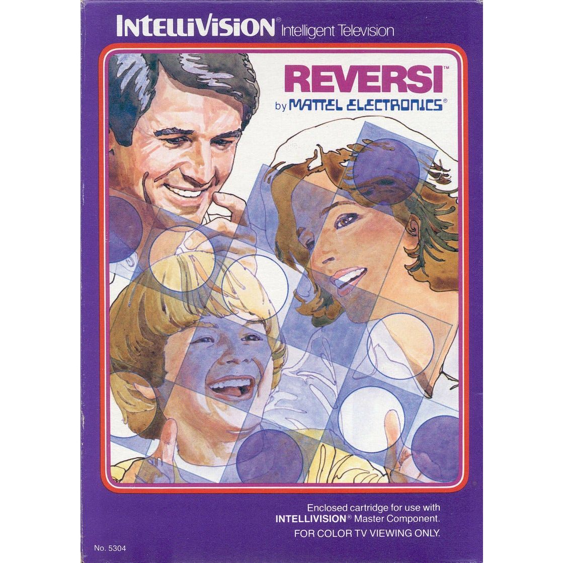 Intellivision - Reversi  (In Box)