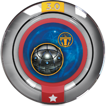 Disney Infinity 3.0 - Tomorrowland Time Bomb Round Power Disc