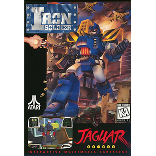 JAGUAR - Iron Soldier (Cartridge) (Complete in Box)