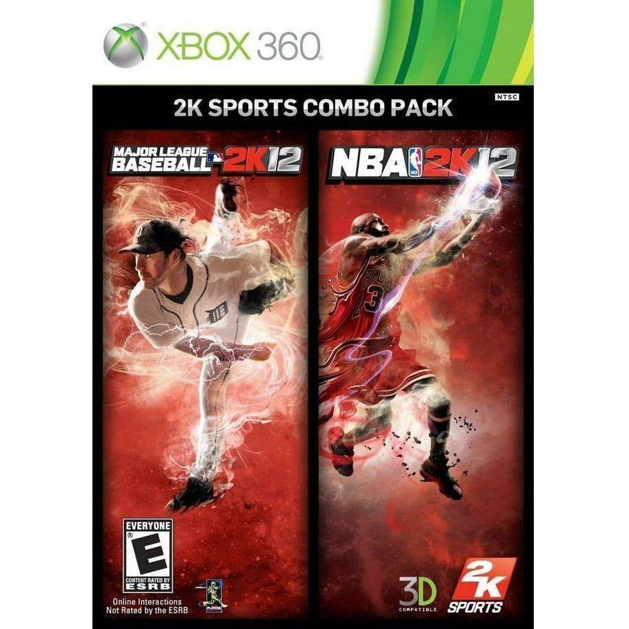 XBOX 360 - MLB 2K12 / NBA 2K12 Combo Pack