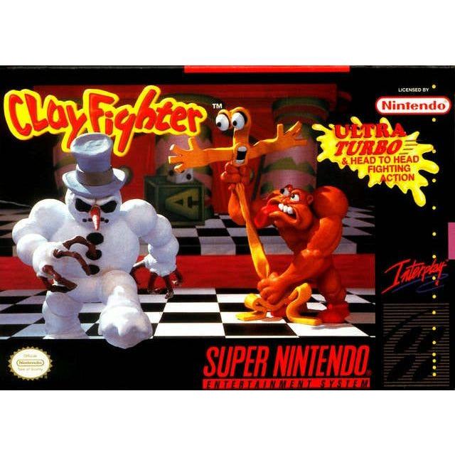 SNES - ClayFighter (Complet en boîte)