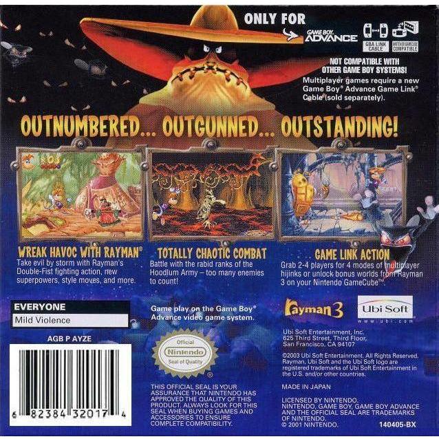 GBA - Rayman 3 (Cartridge Only)