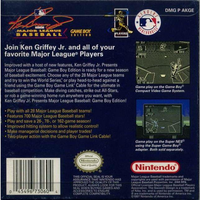 GB - Ken Griffey Jr Presents Major League Baseball (Cartridge Only)
