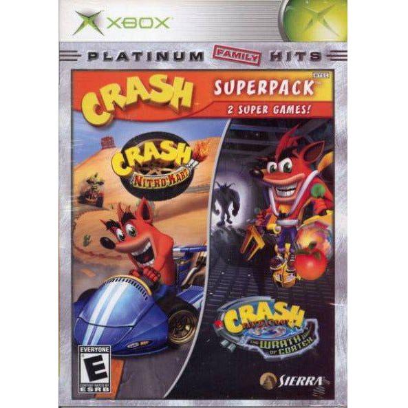 XBOX - Crash Superpack Crash Nitro Kart / Crash Bandicoot The Wrath of Cortex