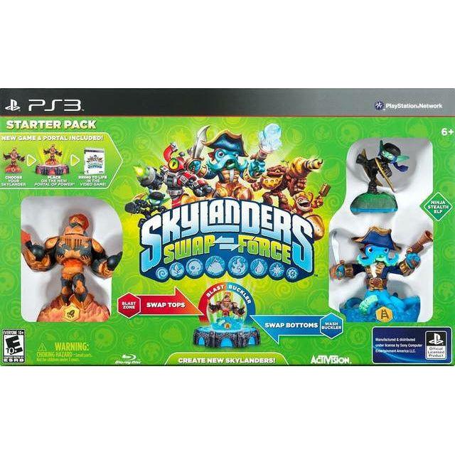 PS3 - Pack de démarrage Skylanders Swap Force (complet dans la boîte)